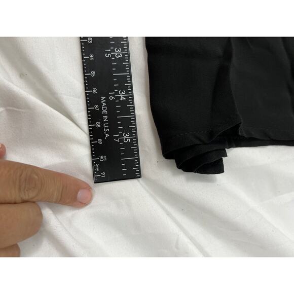 Miusol Women's Casual Deep V Neck Sleeveless Maxi Dress, Black, M3801R Sz. Small - Picture 11 of 11